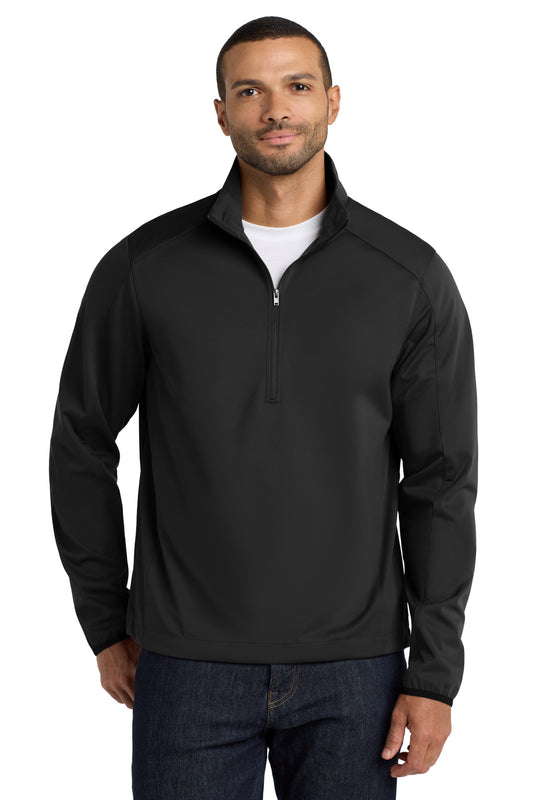 Custom Embroidered Port Authority Outerwear in Deep Black