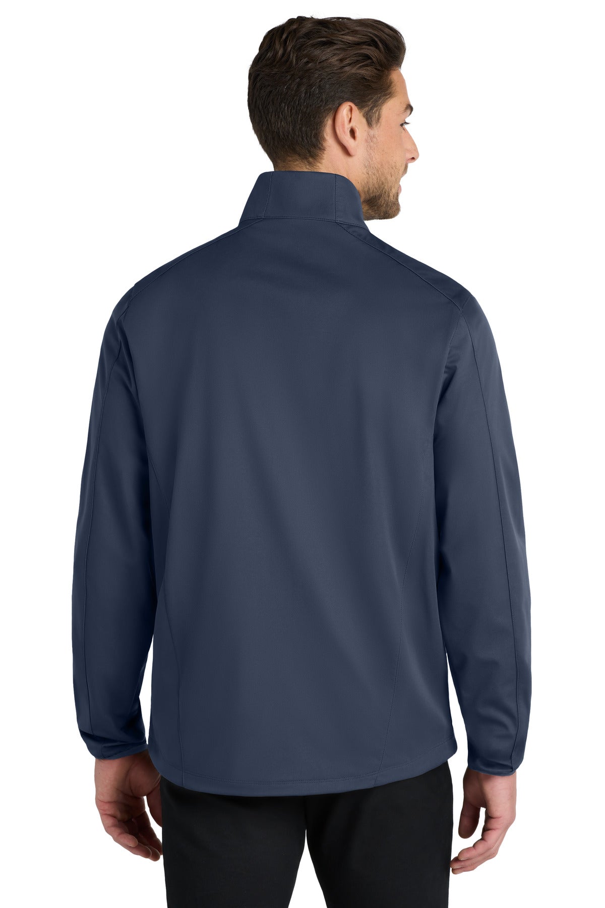 Custom Embroidered Port Authority Active Soft Shell Jacket. J717,Dress Blue Navy