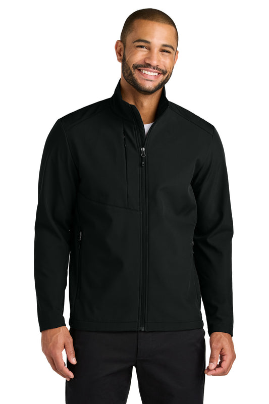Custom Embroidered Port Authority Outerwear in Deep Black