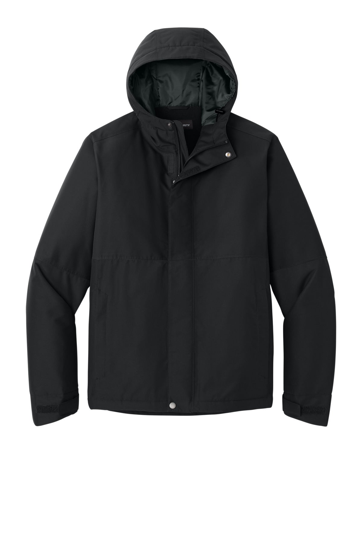 Custom Embroidered Port Authority Outerwear in Deep Black