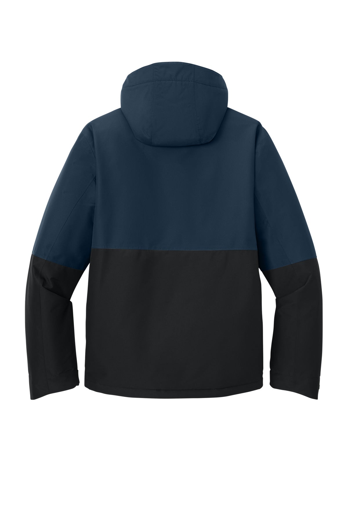 Custom Embroidered Port Authority Outerwear in Dress Blue Navy/ Deep Black