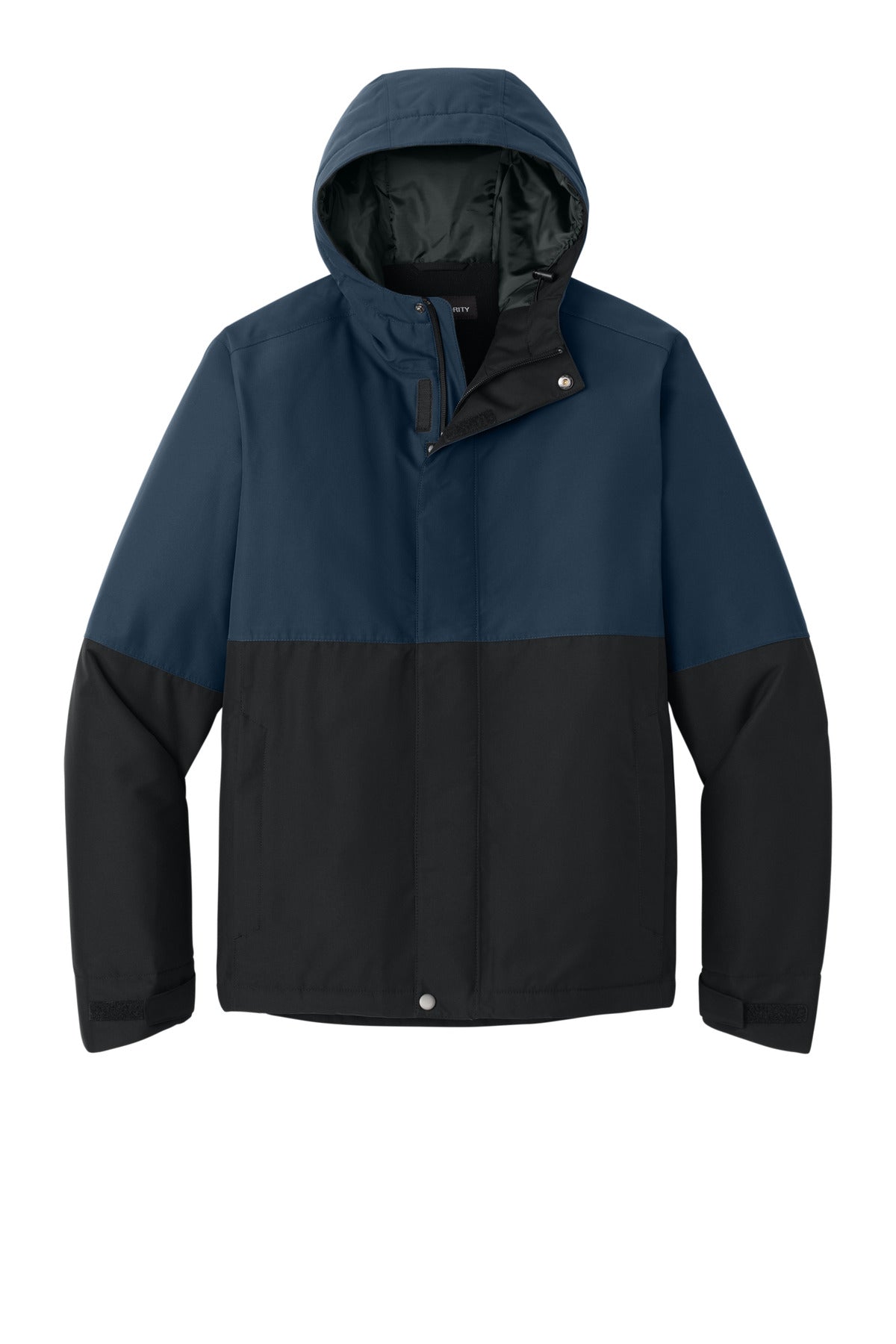 Custom Embroidered Port Authority Outerwear in Dress Blue Navy/ Deep Black