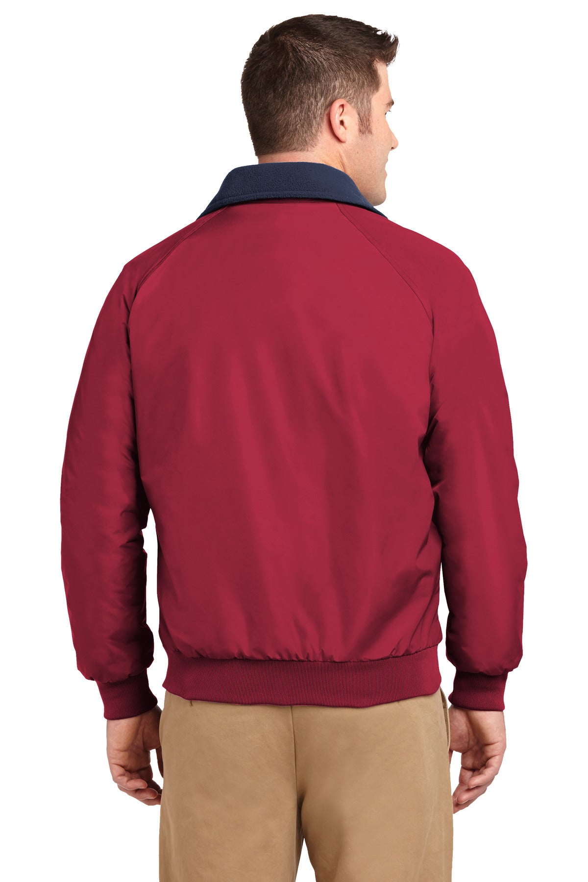Custom Embroidered Port Authority Challenger Jacket. J754,True Red/ True Navy
