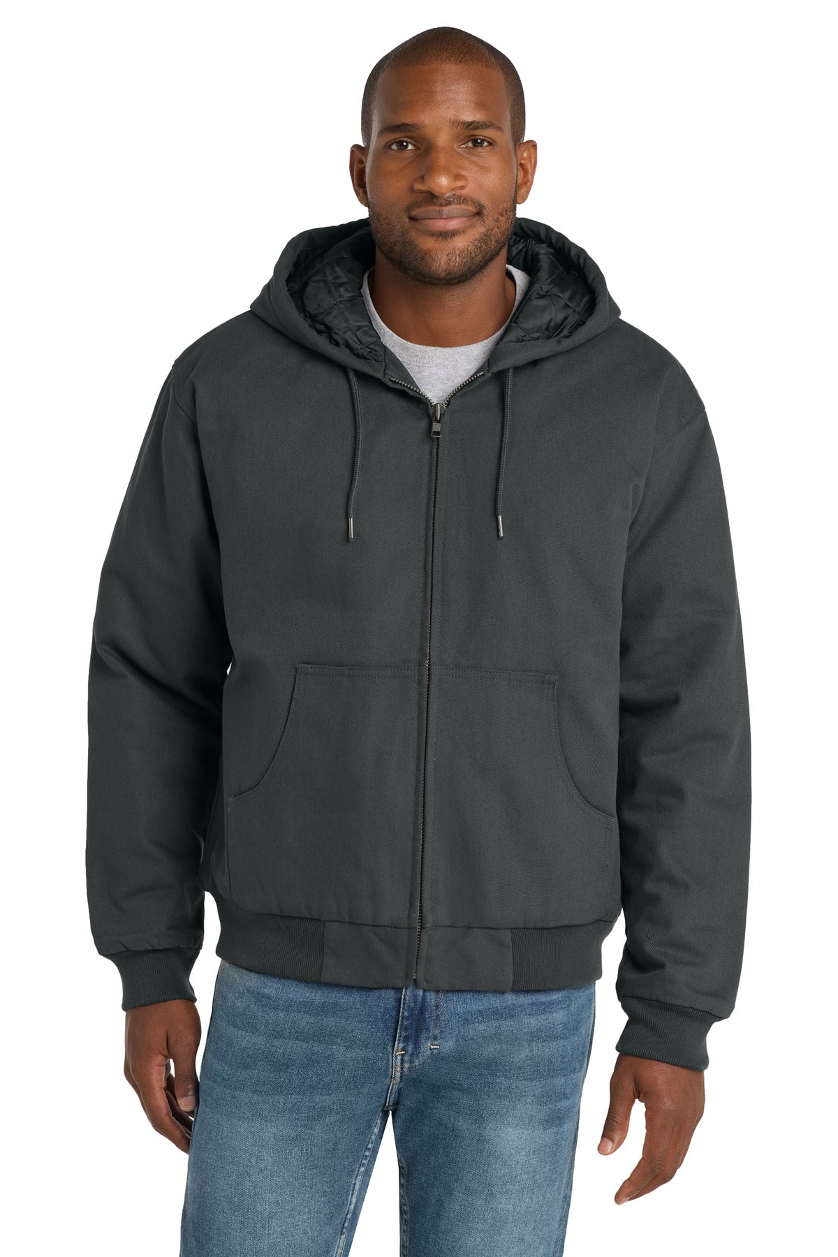 Custom Embroidered CornerStone Uniforms & Workwear in Charcoal