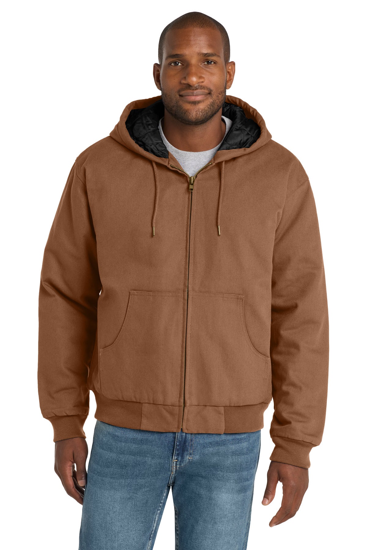 Custom Embroidered CornerStone Uniforms & Workwear in Duck Brown