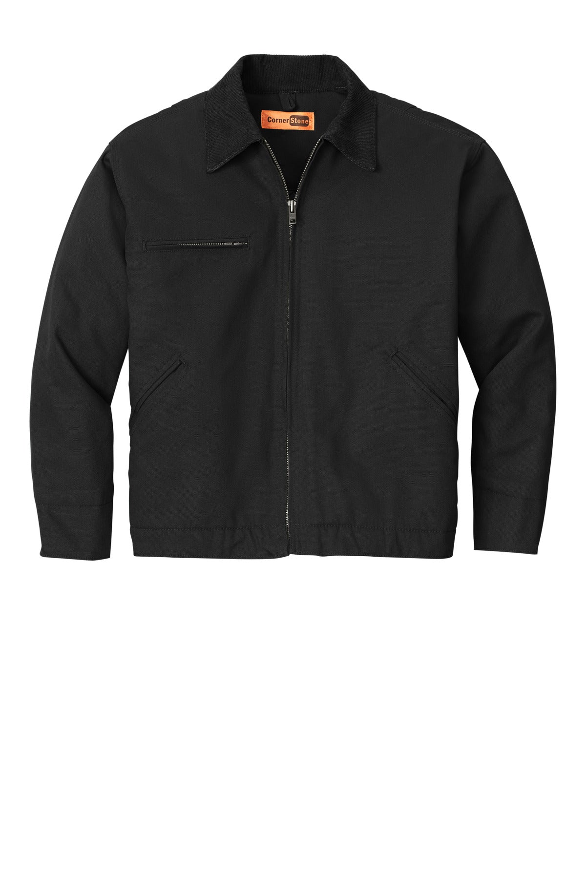 Custom Embroidered CornerStone Outerwear in Black