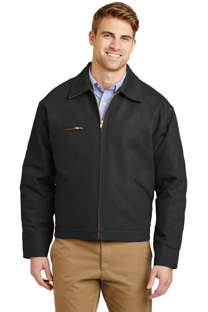 Custom Embroidered CornerStone Outerwear in Black