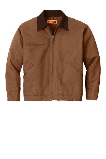 Custom Embroidered CornerStone Outerwear in Duck Brown