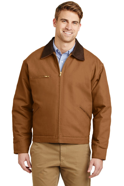 Custom Embroidered CornerStone Outerwear in Duck Brown