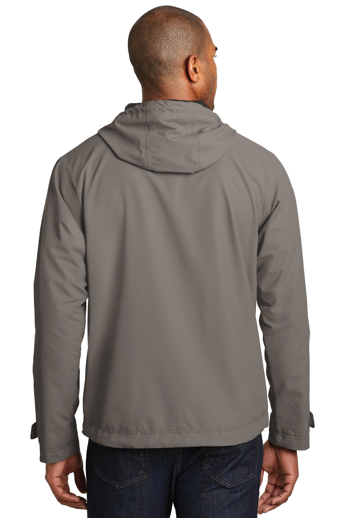 Custom Embroidered Port Authority Northwest Slicker. J7710,Northern Grey