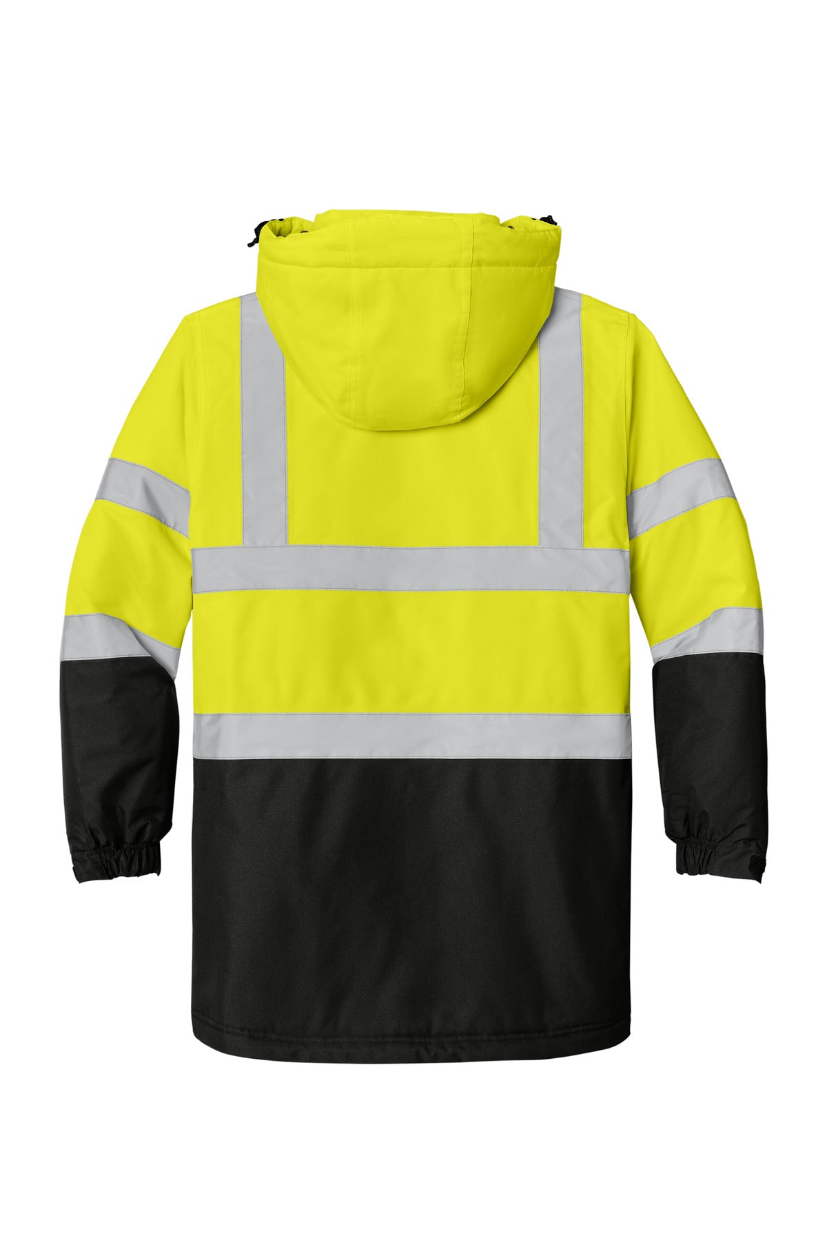 Custom Embroidered Port Authority Outerwear in Safety Yellow/ Black
