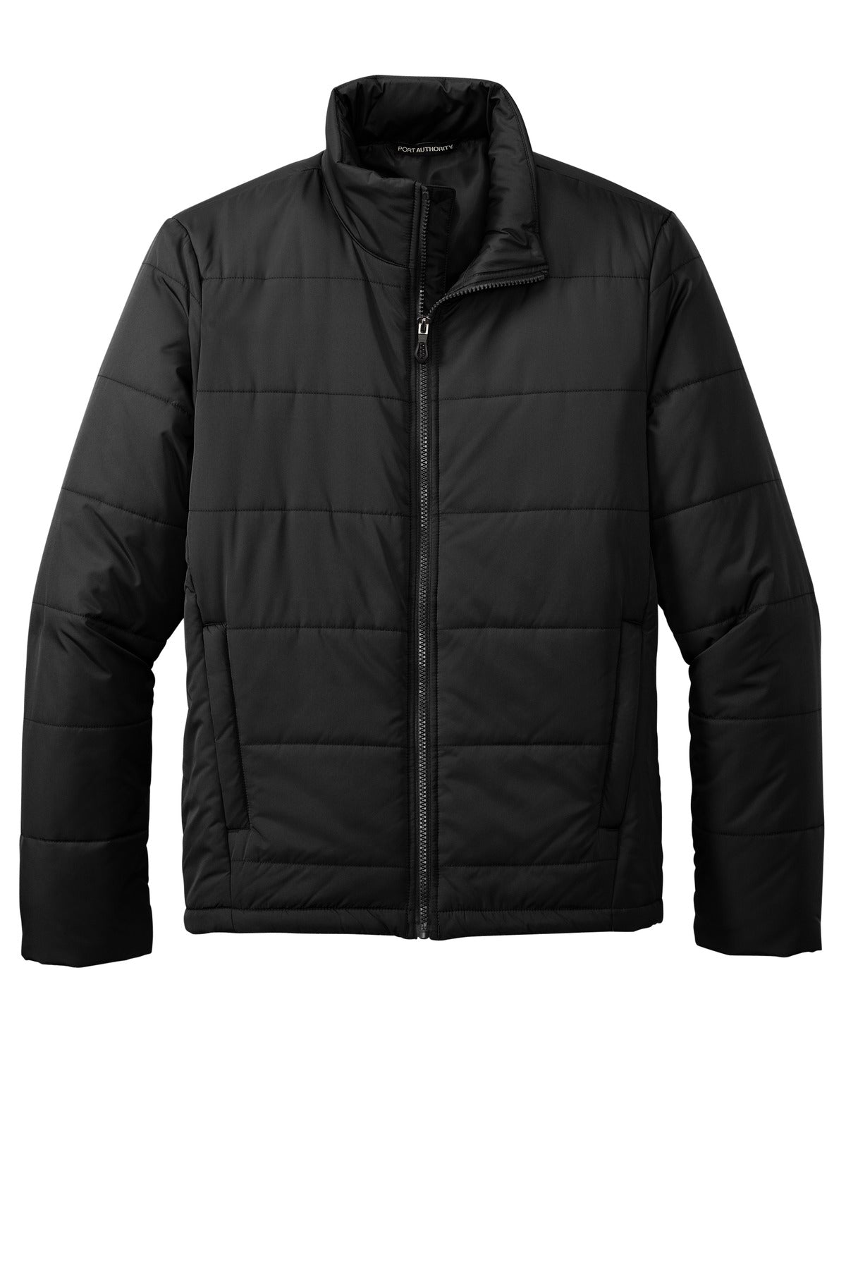 Custom Embroidered Port Authority Outerwear in Deep Black
