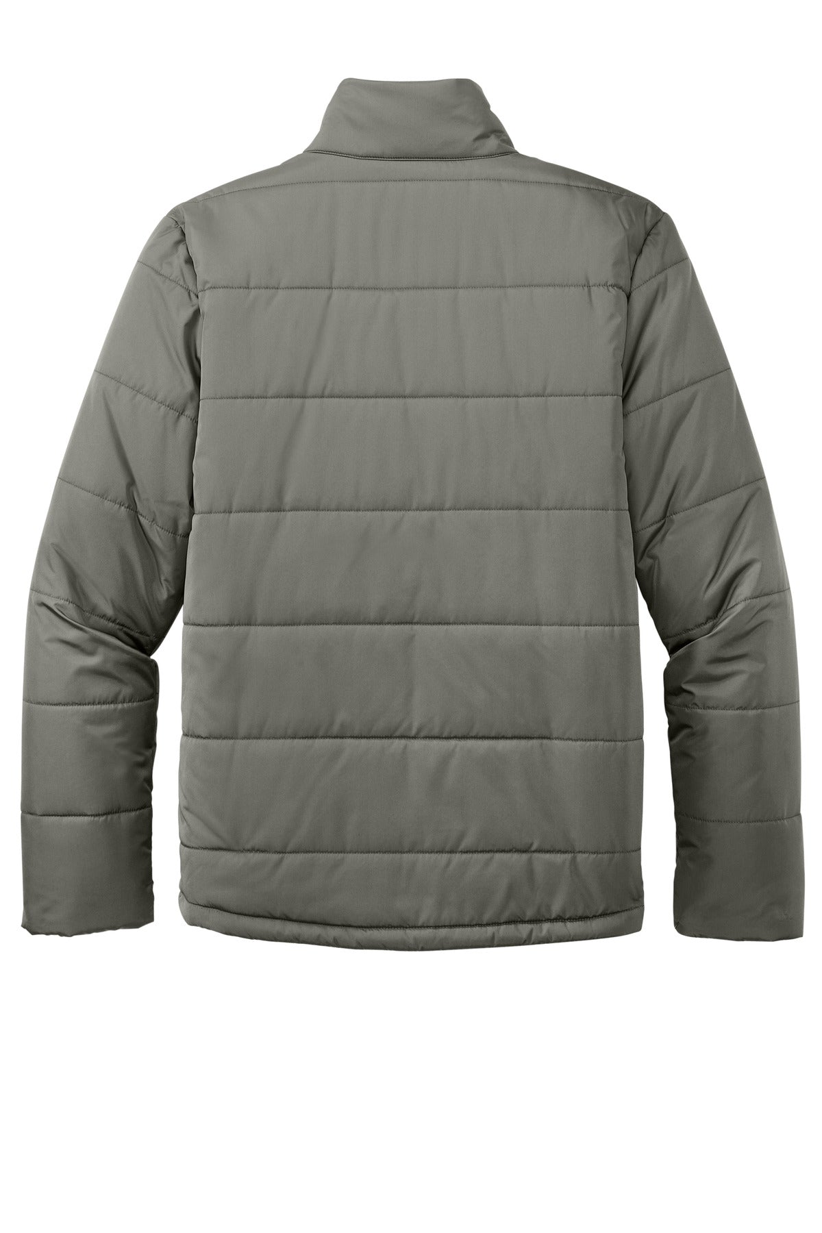 Custom Embroidered Port Authority Outerwear in Shadow Grey