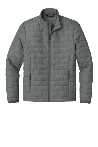 Custom Embroidered Port Authority Outerwear in Smoke Grey