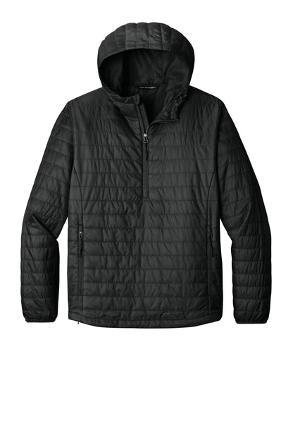 Custom Embroidered Port Authority Outerwear in Deep Black