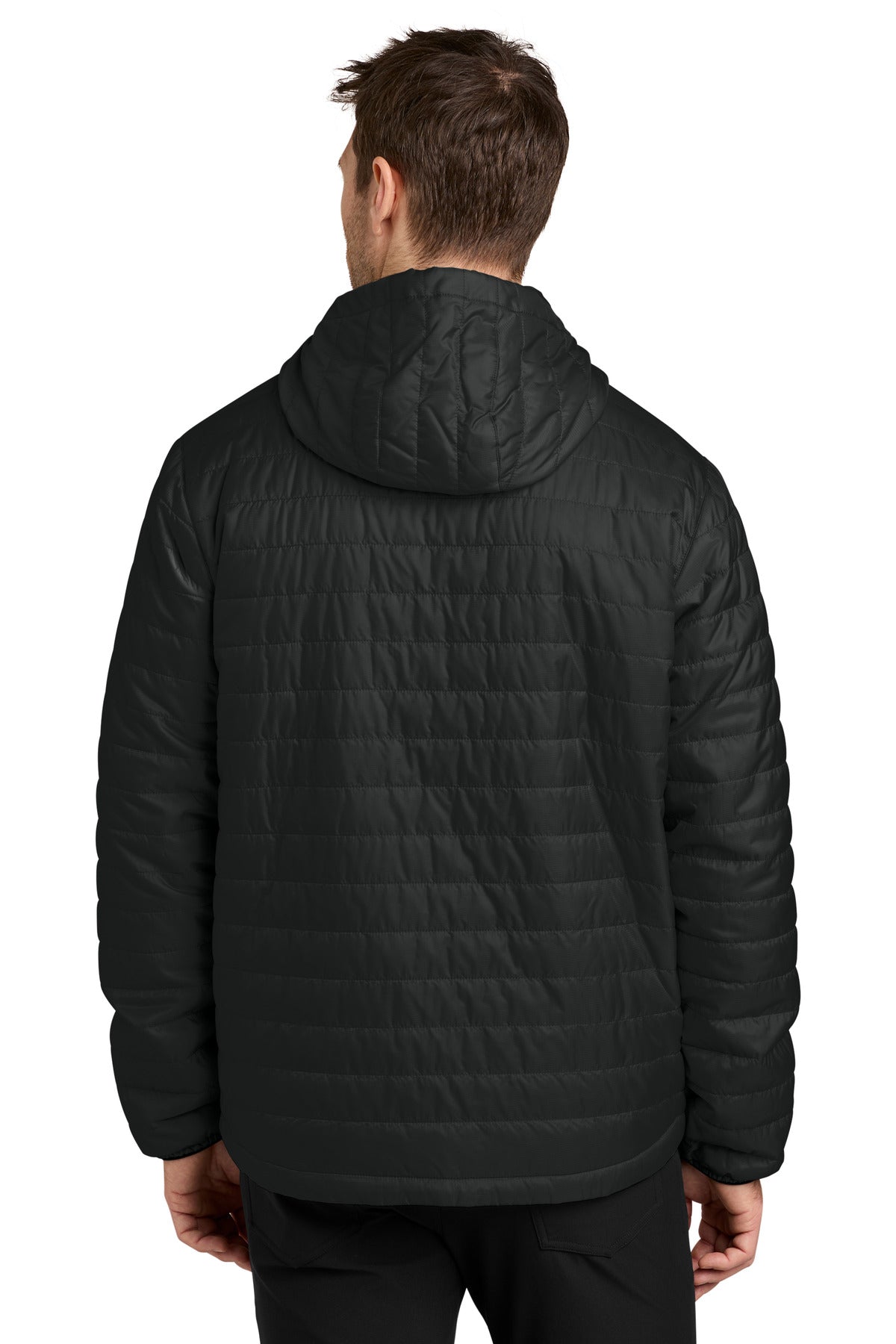 Custom Embroidered Port Authority Outerwear in Deep Black