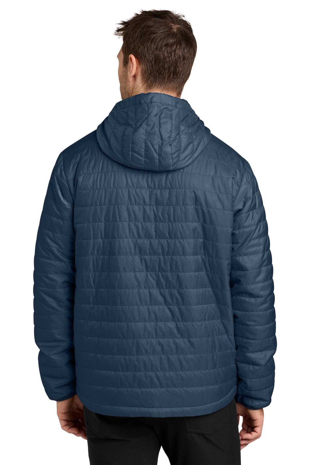 Custom Embroidered Port Authority Outerwear in Regatta Blue