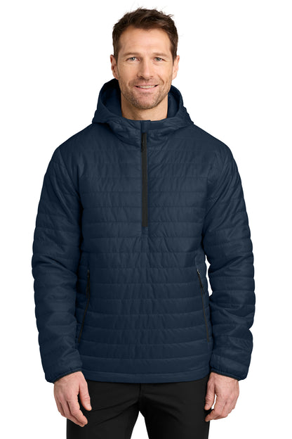 Custom Embroidered Port Authority Outerwear in River Blue Navy