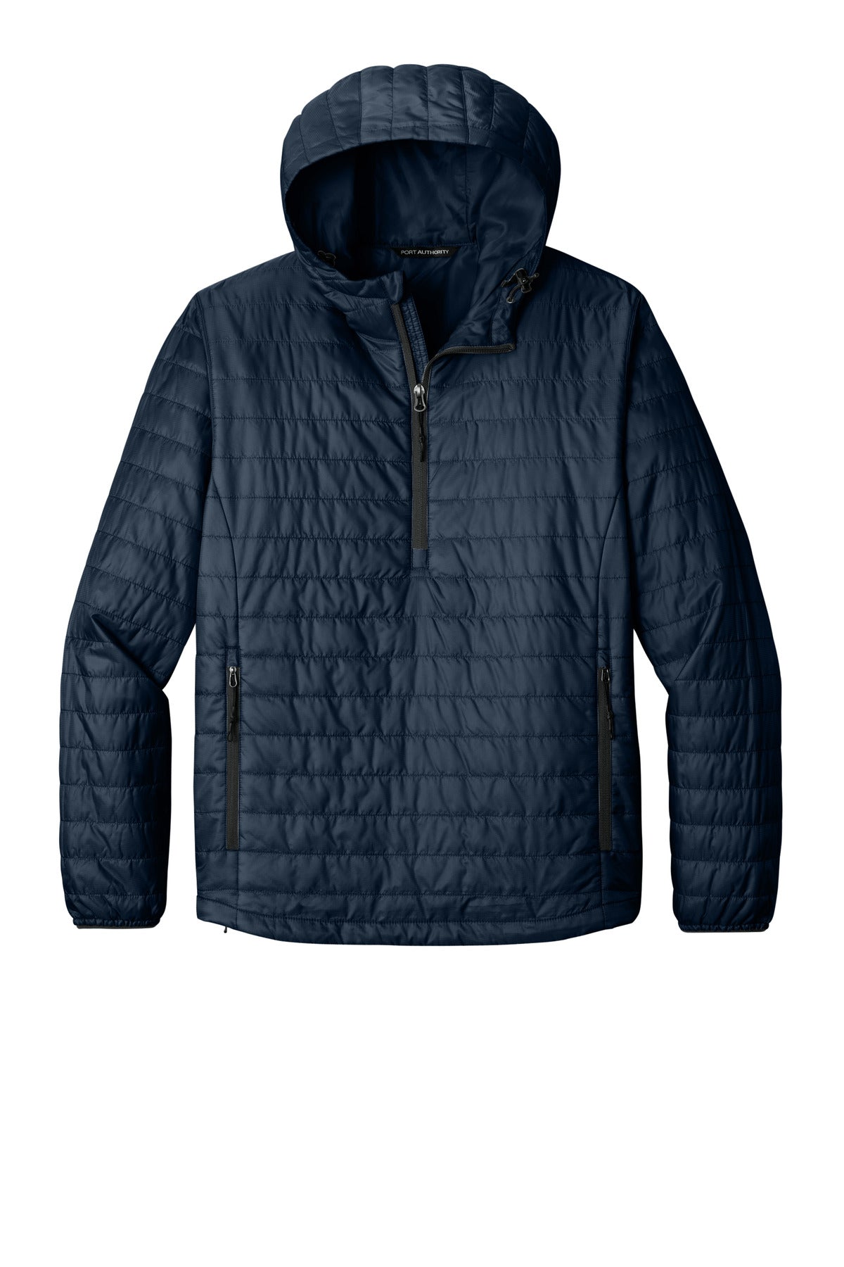Custom Embroidered Port Authority Outerwear in River Blue Navy