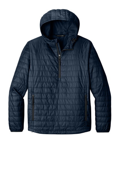 Custom Embroidered Port Authority Outerwear in River Blue Navy