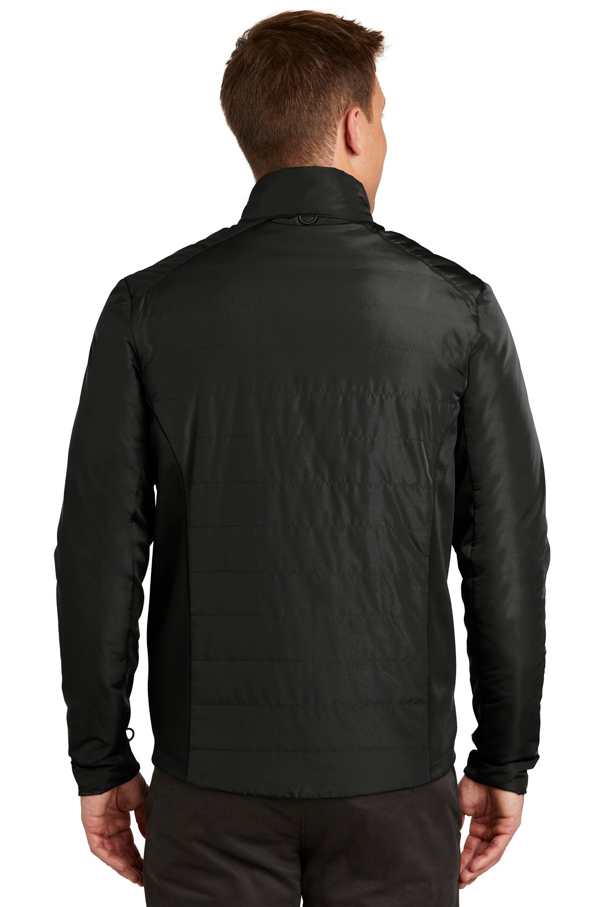 Custom Embroidered Port Authority  Collective Insulated Jacket. J902,Deep Black