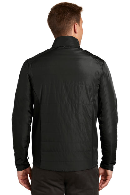Custom Embroidered Port Authority  Collective Insulated Jacket. J902,Deep Black