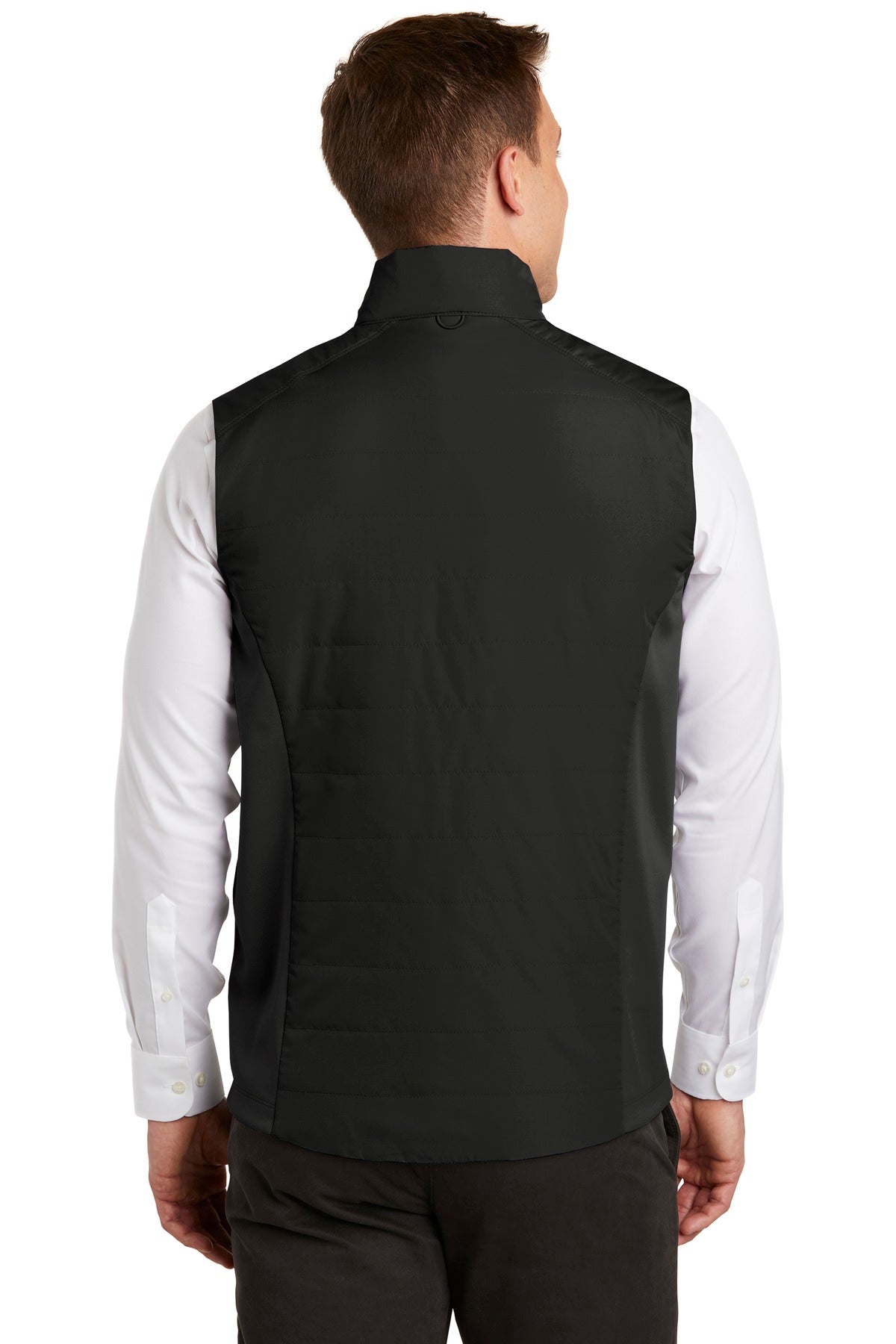 Custom Embroidered Port Authority  Collective Insulated Vest. J903,Deep Black