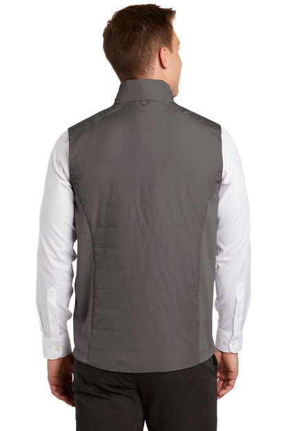 Custom Embroidered Port Authority  Collective Insulated Vest. J903,Graphite