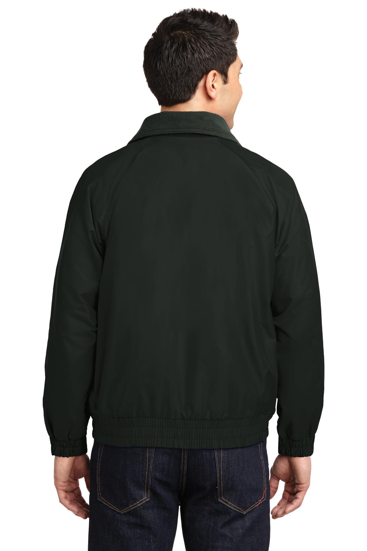 Custom Embroidered Port Authority Competitor Jacket. JP54,True Black/ True Black