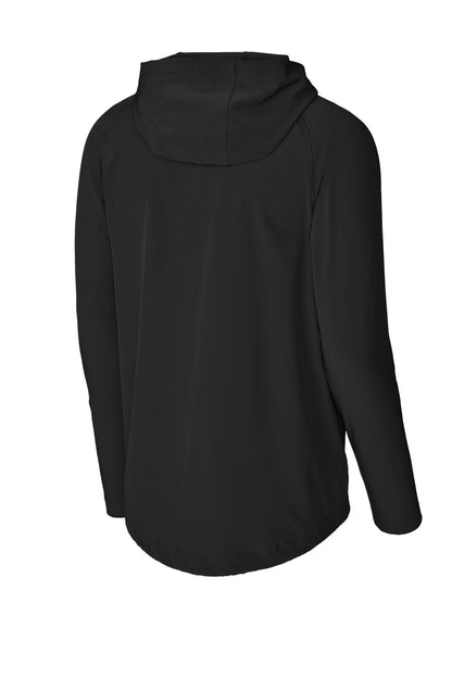 Sport-Tek Repeat 1/2-Zip Long Sleeve Hooded Jacket JST488