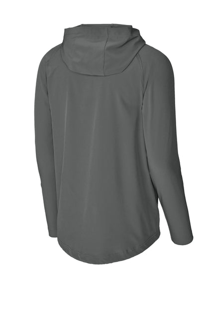 Sport-Tek Repeat 1/2-Zip Long Sleeve Hooded Jacket JST488