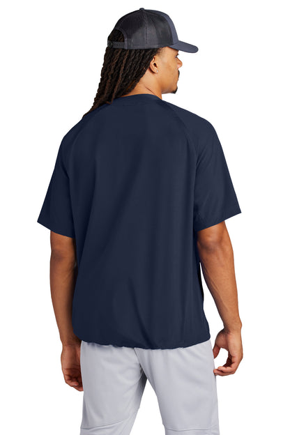 Custom Embroidered Sport-Tek Repeat 1/2-Zip Short Sleeve Jacket JST489,True Navy