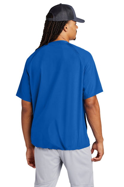 Custom Embroidered Sport-Tek Repeat 1/2-Zip Short Sleeve Jacket JST489,True Royal
