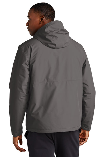 Custom Embroidered Sport-Tek Waterproof Insulated Jacket JST56,Graphite
