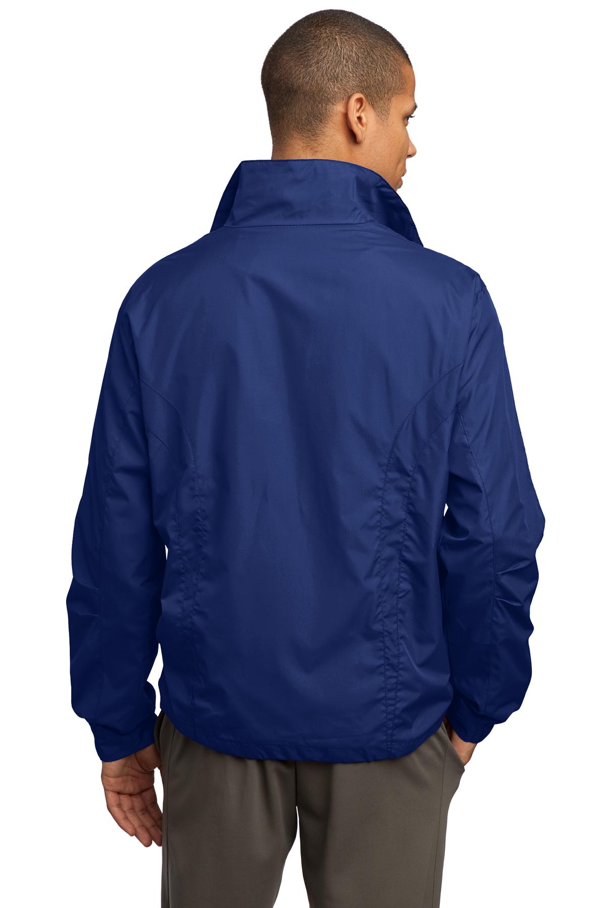 Custom Embroidered Sport-Tek Full-Zip Wind Jacket. JST70,True Royal
