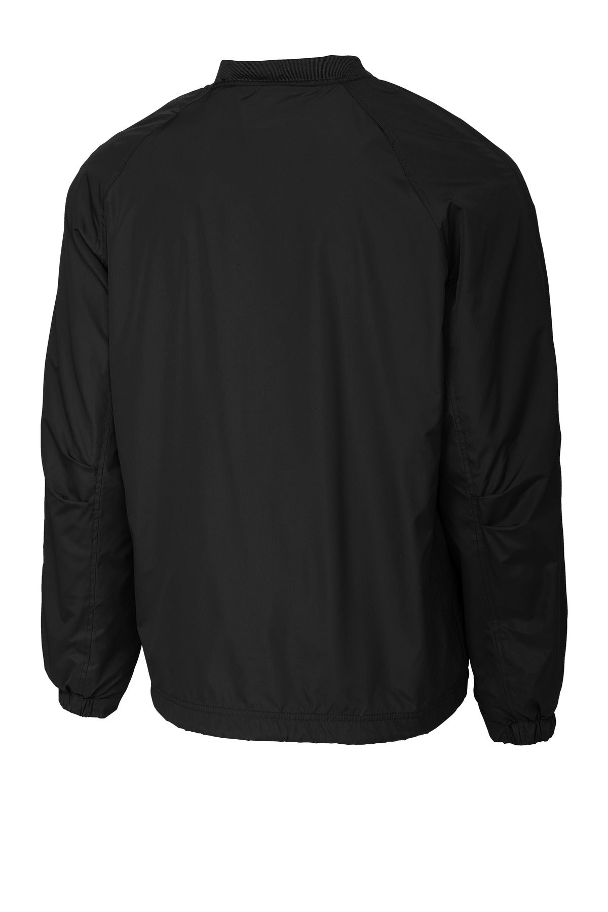 Sport-Tek V-Neck Raglan Wind Shirt. JST72