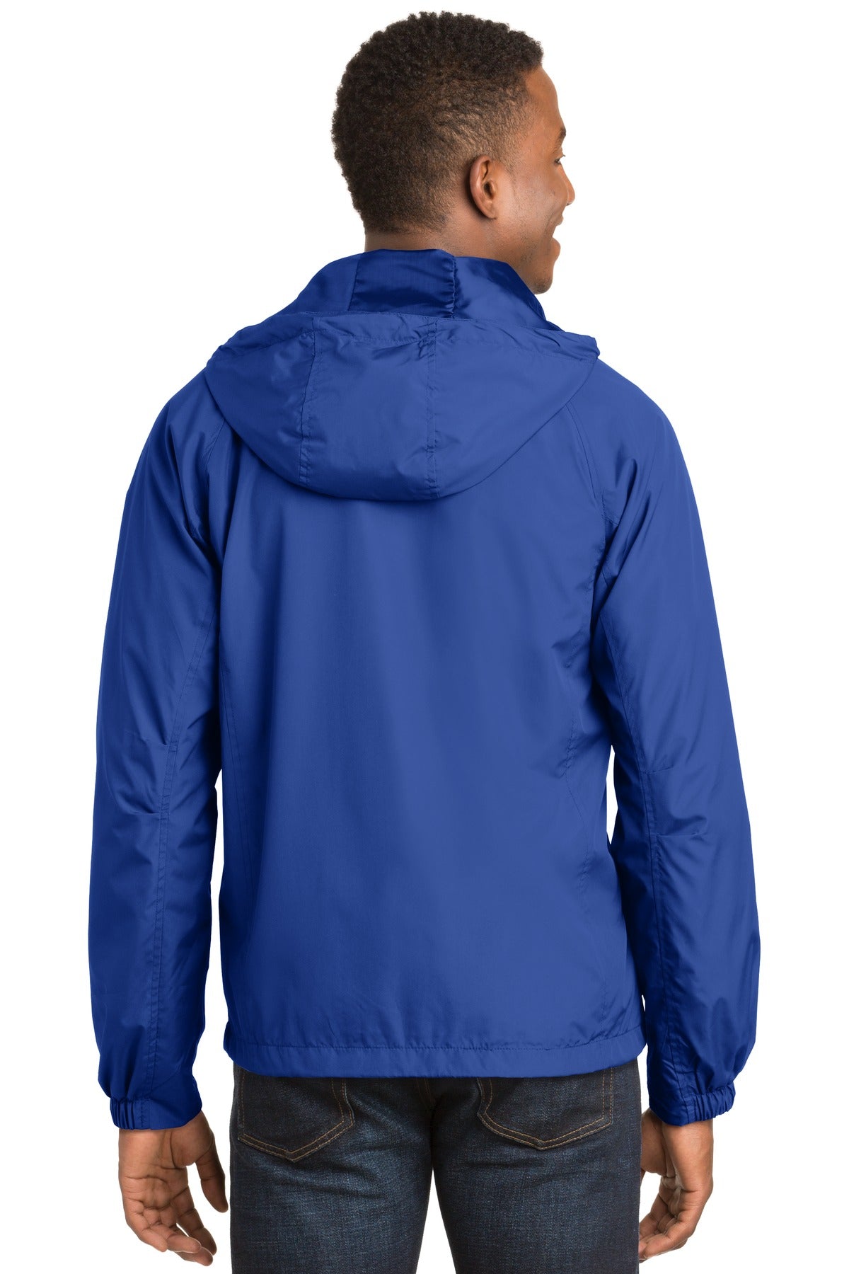 Custom Embroidered Sport-Tek Hooded Raglan Jacket. JST73,True Royal