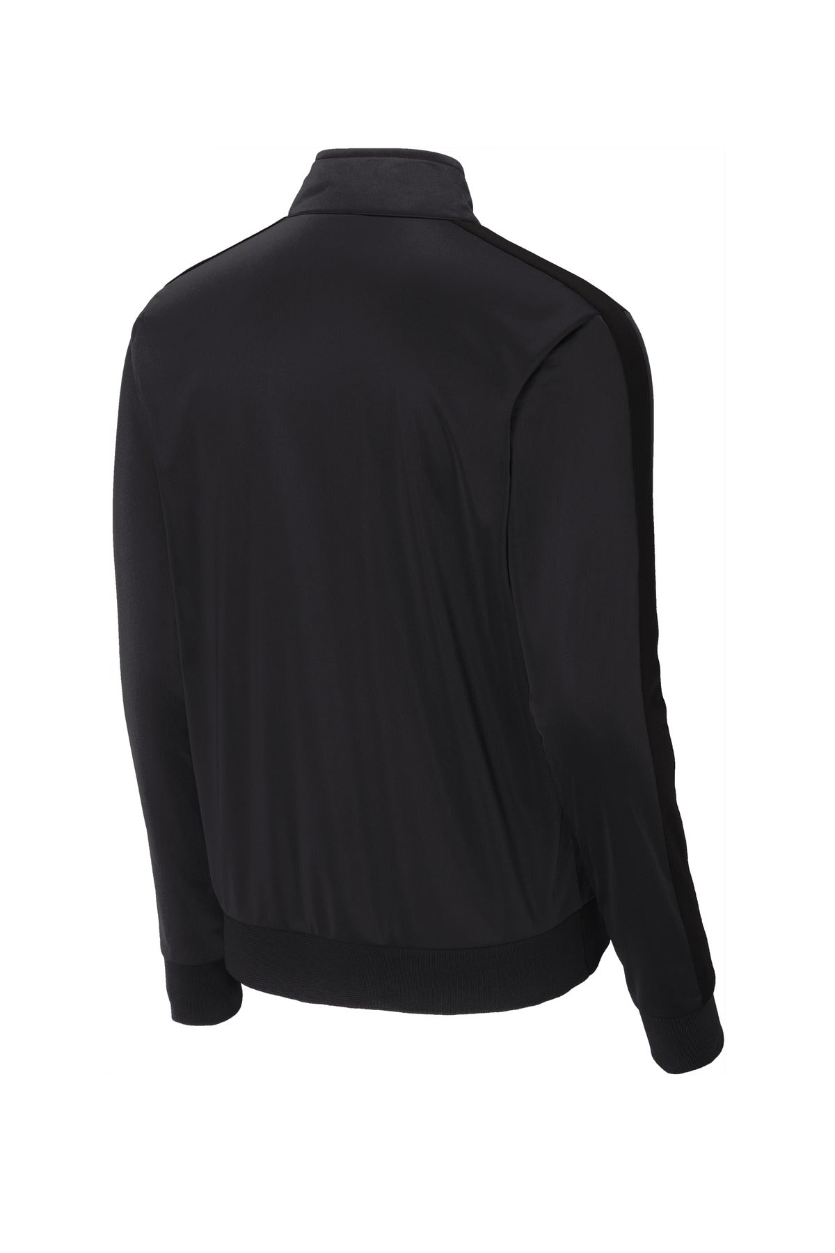 Sport-Tek  Tricot Sleeve Stripe Track Jacket. JST94
