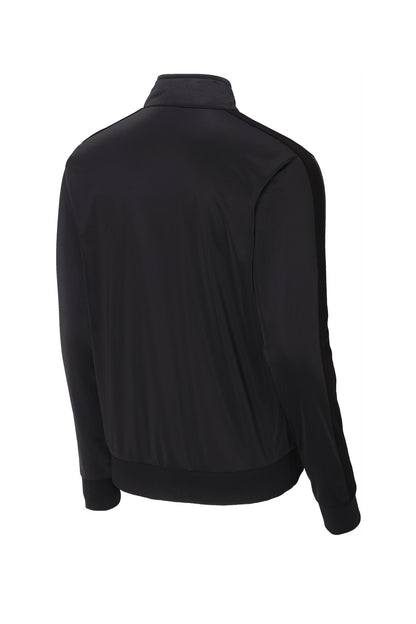 Sport-Tek  Tricot Sleeve Stripe Track Jacket. JST94