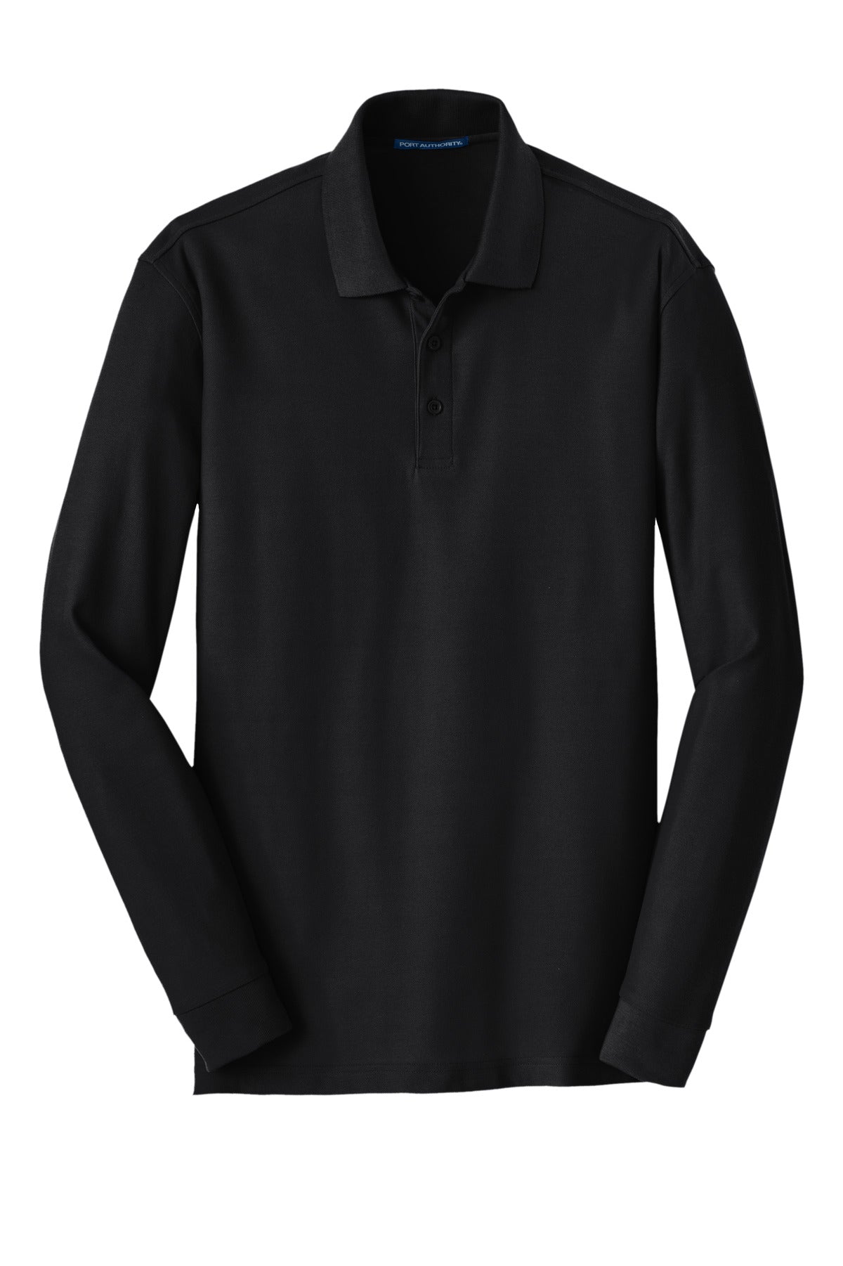 Custom Embroidered Port Authority Polos/Knits in Deep Black