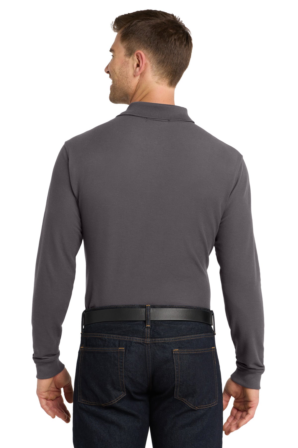 Custom Embroidered Port Authority Polos/Knits in Graphite