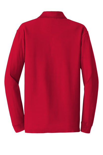 Custom Embroidered Port Authority Polos/Knits in Rich Red