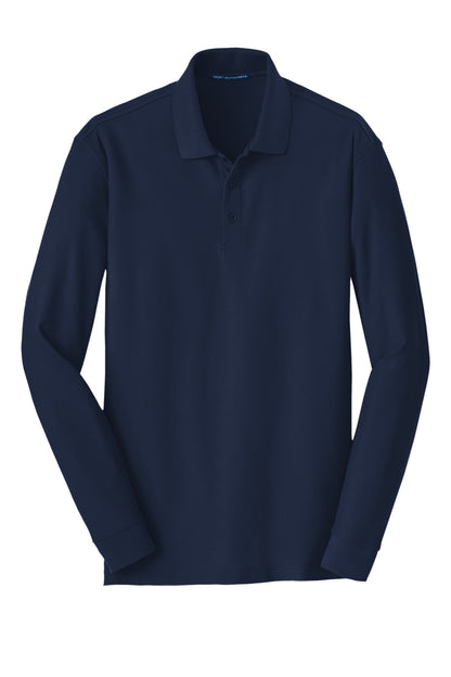 Custom Embroidered Port Authority Polos/Knits in River Blue Navy