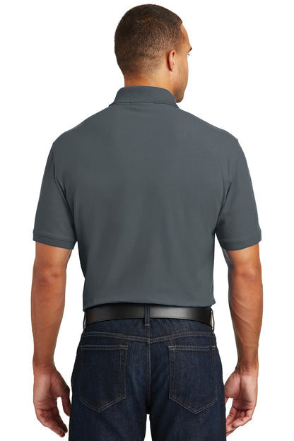 Custom Embroidered Port Authority Core Classic Pique Pocket Polo. K100P,Graphite
