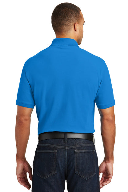 Custom Embroidered Port Authority Core Classic Pique Polo. K100,Coastal Blue