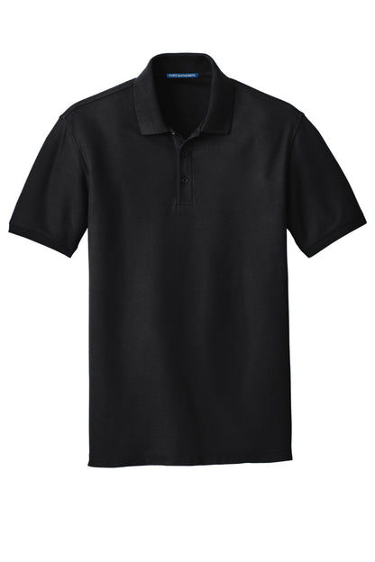 Port Authority Core Classic Pique Polo. K100 Deep Black