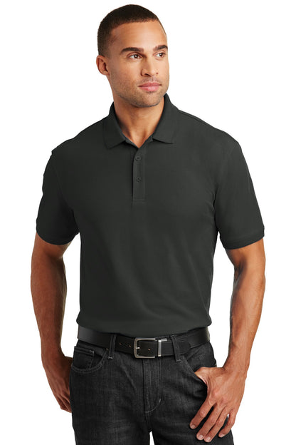 Port Authority Core Classic Pique Polo. K100 Deep Black