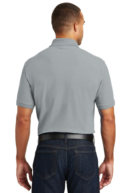 Custom Embroidered Port Authority Core Classic Pique Polo. K100,Gusty Grey