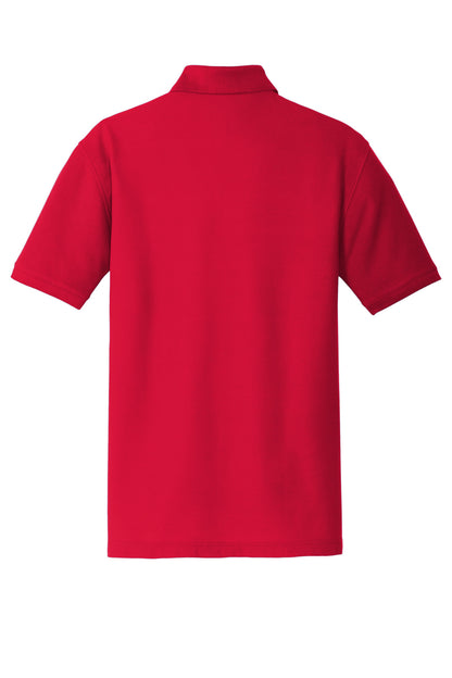 Port Authority Core Classic Pique Polo. K100 Rich Red