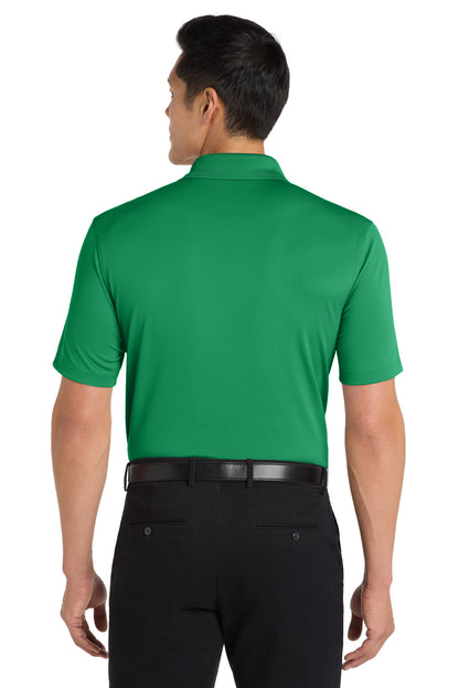 Custom Embroidered Port Authority Dry Zone UV Micro-Mesh Polo. K110,Bright Kelly Green